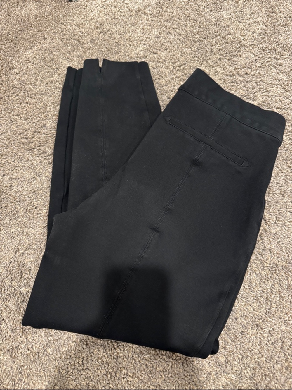 SPANX Women’s Black Crop Pants - Stretch Classic